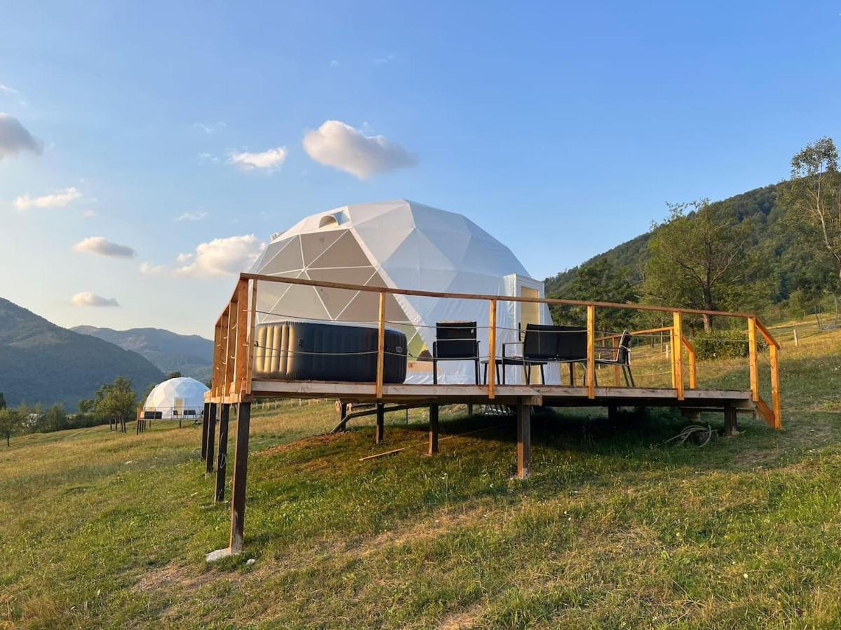 ホテル Tranquil Dome - Manta'S Retreat Glamping Cornereva エクステリア 写真