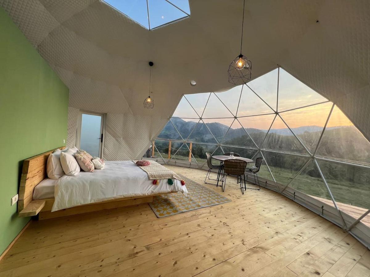ホテル Tranquil Dome - Manta'S Retreat Glamping Cornereva エクステリア 写真
