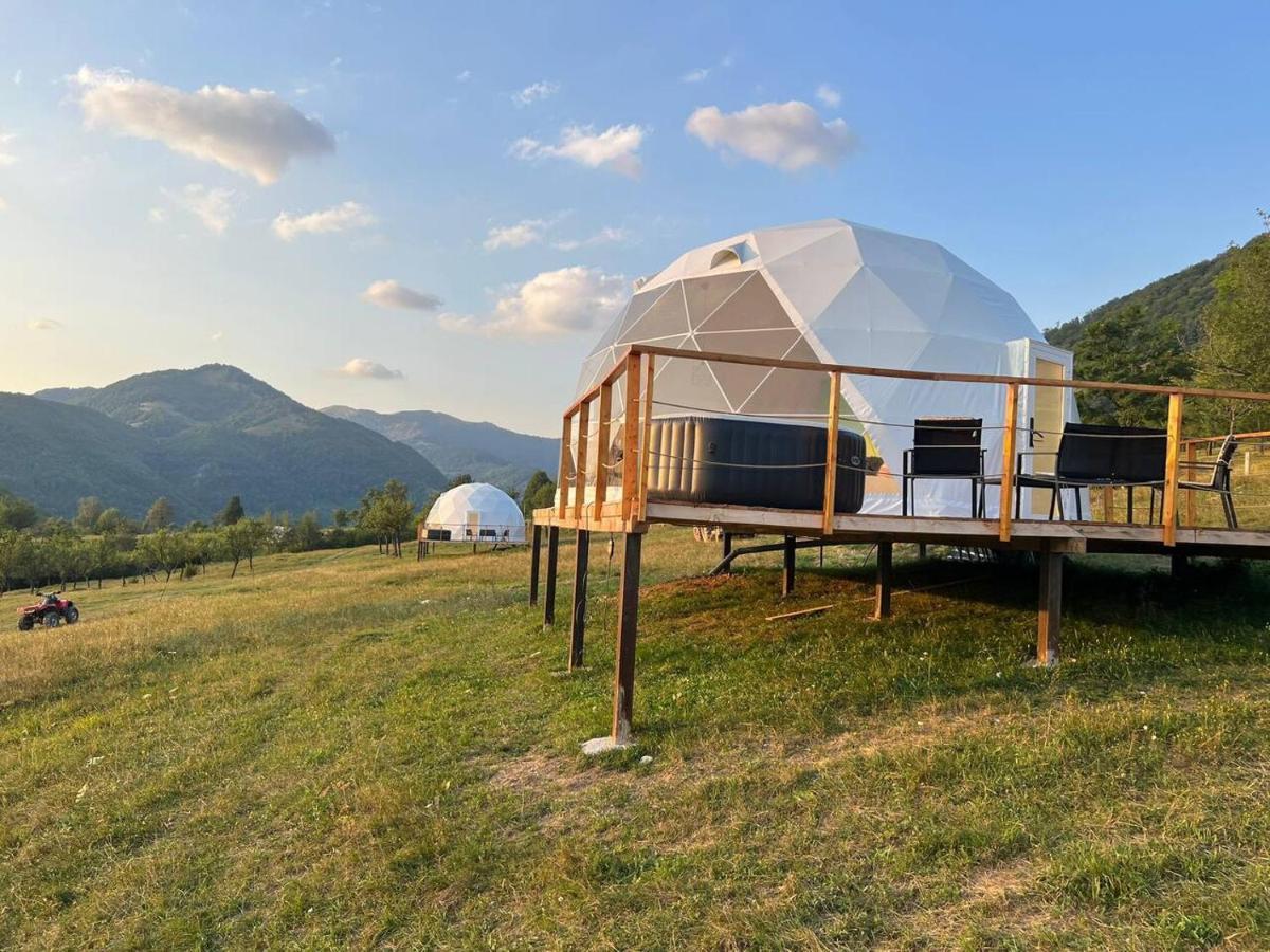 ホテル Tranquil Dome - Manta'S Retreat Glamping Cornereva エクステリア 写真