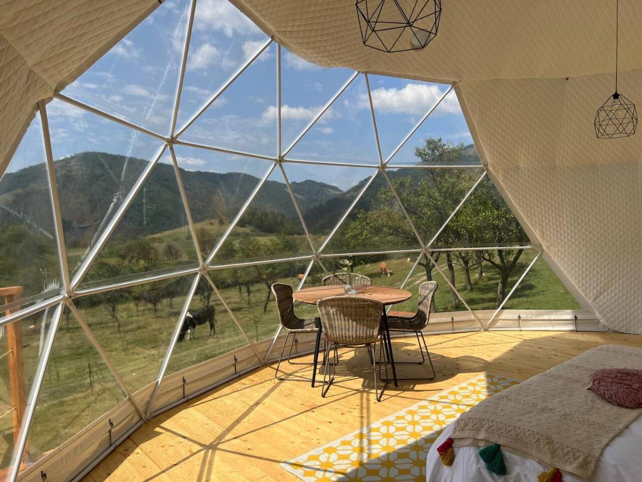 ホテル Tranquil Dome - Manta'S Retreat Glamping Cornereva エクステリア 写真